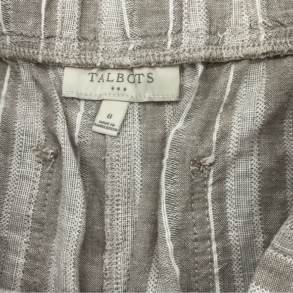 Talbots Linen Shorts + Ann Taylor Loft Blouse - Picture 4 of 10